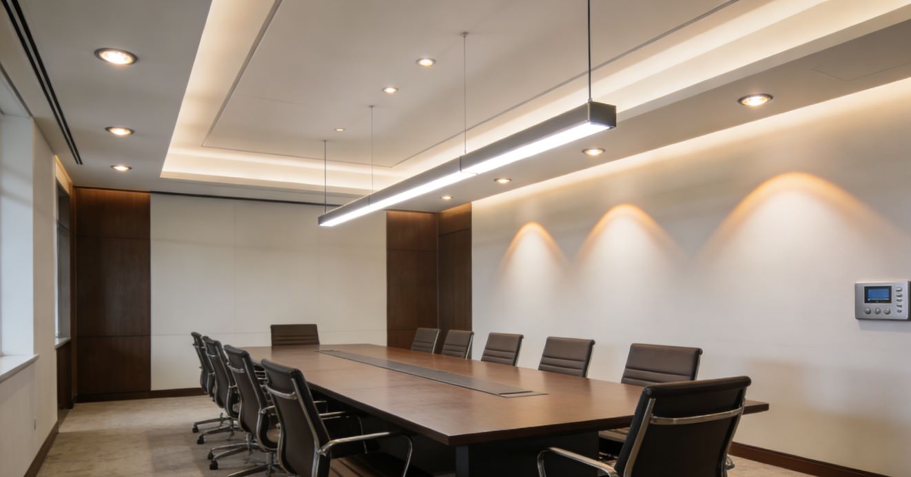 COMMERCIAL INTERIOR LIGHTING - CONFERENCE ROOM